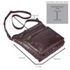 Wise Owl Accessories Real Leather Small Crossbody Handbags & Purses