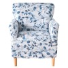 Printed Furniture Protector Stretch Single Sofa Slipcover Washable Soft Club
