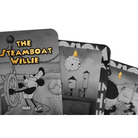 The Steamboat Willie Tarot - Major Arcana - Mickie and Minnie Tarot Deck - Fortune Telling - Divination Tools - Illustrated Cards