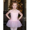 Zaclotre Short Sleeve Glitter Dance Ballet Tutu Leotard Ballerina Outfit