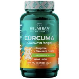 Curcuma Gomitas Para Adultos Limon 100 Pz