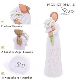 Guardian Angel Figurines Angel Gift for Mother's Day Birthday Gift for Women Mom, Wedding Gift Encouragement Present Home Decorative Gift to Show Love, Best Wishes Gift for Friend Friendship Gift