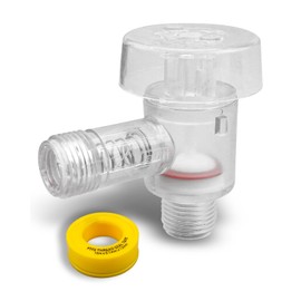 Vaticas 1/2" MPT Check Valve Fit for RV Tank Flushing Systems Vacuum Breaker Replace A10-3050 with O-rings