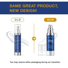 6 in 1 Face Cream for Men: 6 in 1 Mens Face Moisturizer, Mens Face Cream Anti Aging - Eye Bags Treatment & Wrinkle Cream for Men 1.7 oz