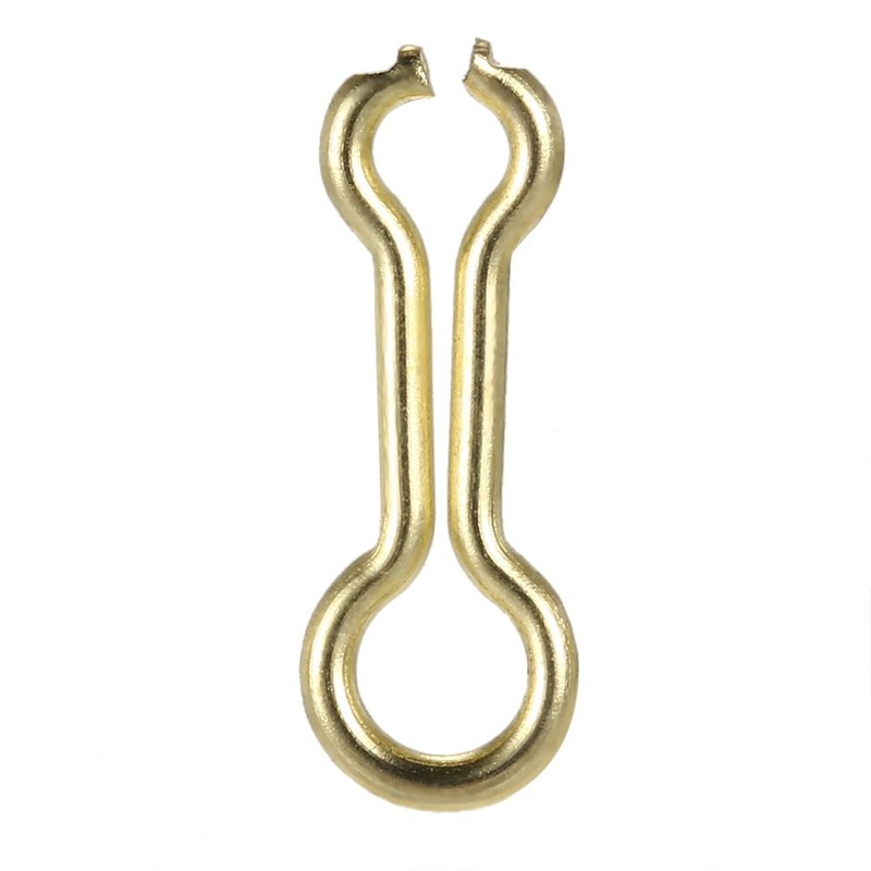 Walmeck 200PCS Brass Sinker Wire Eye for DO-IT Molds