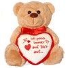 matches21 Teddy Bear Heart Teddy Ich pass immer auf Dich