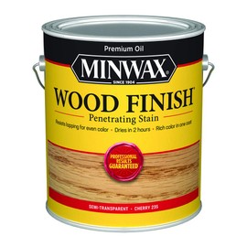 Minwax 71009000 Finish Penetrating Interior Wood Stain, Gallon, Cherry