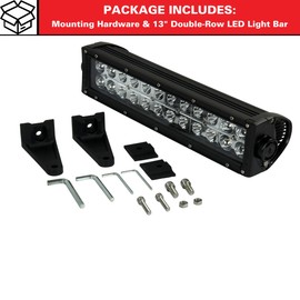 Blazer International 195CWL513 13" LED Double Row Off-Road Light Bar