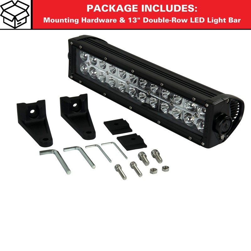Blazer International 195CWL513 13" LED Double Row Off-Road Light Bar