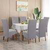 Oversize Dining Room Chair Covers Set of 2, XL Slipcover