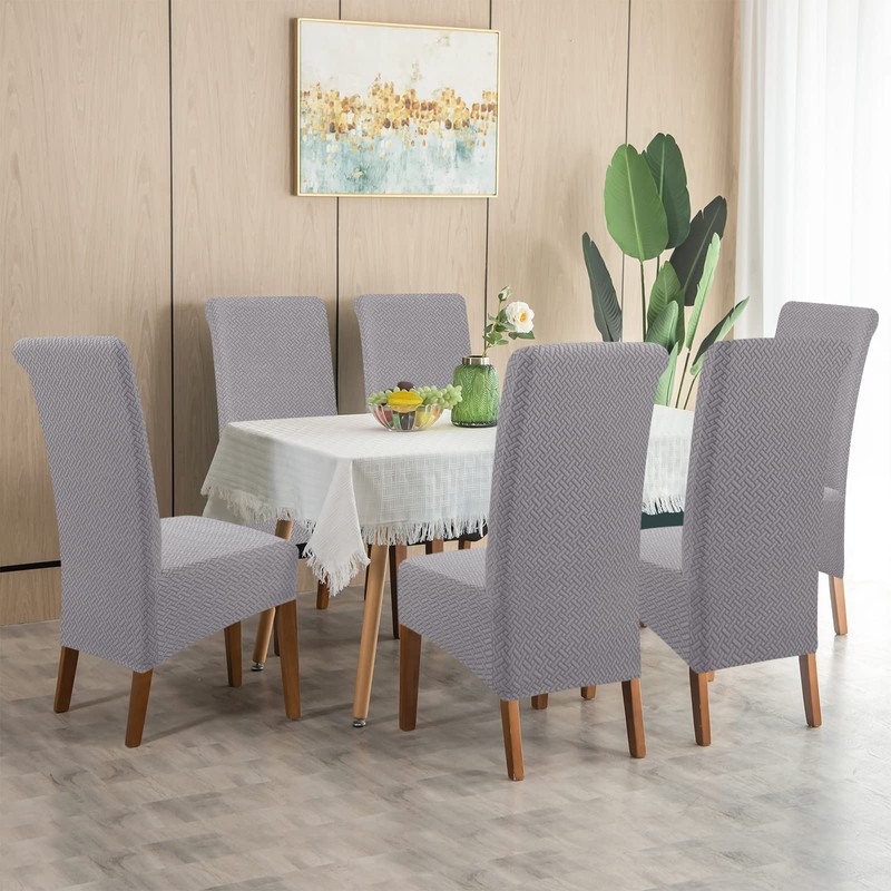 Oversize Dining Room Chair Covers Set of 2, XL Slipcover