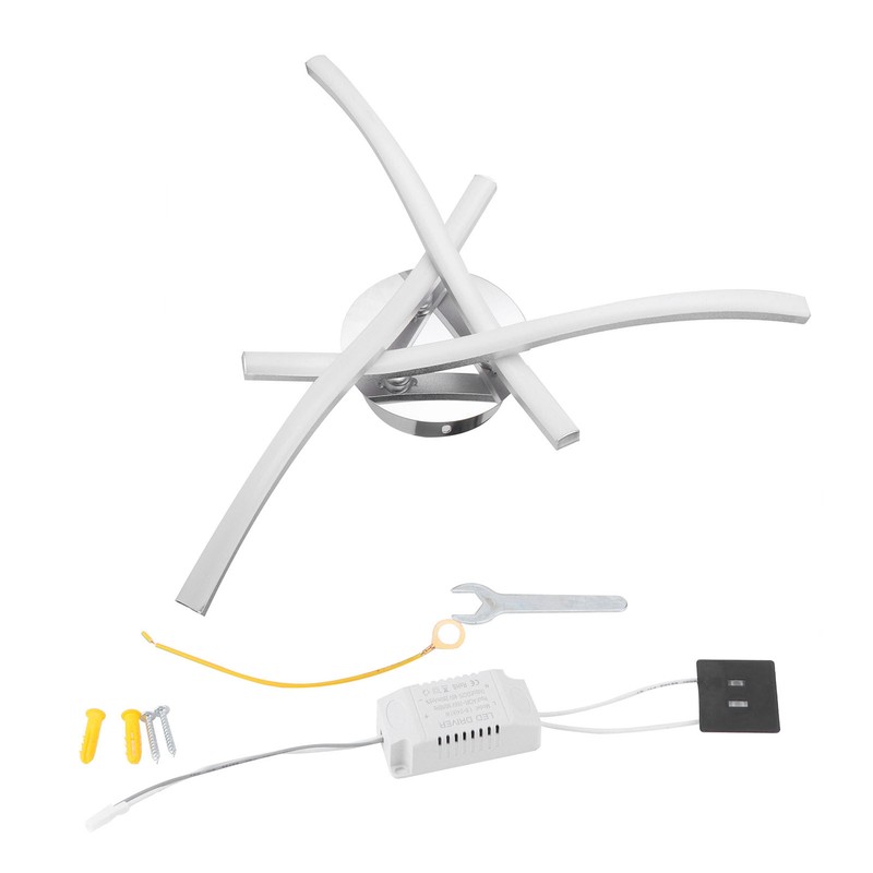 18W 105LED Ceiling Light Wavy Ceiling Lamp for Living Room