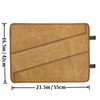 Wrench Roll Up Organizer Pouch,Heavy Duty 16oz Waxed Canvas Tool
