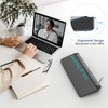 Audio-Visual Direct - Glass Desktop Computer Keyboard Whiteboard Notepad Set,
