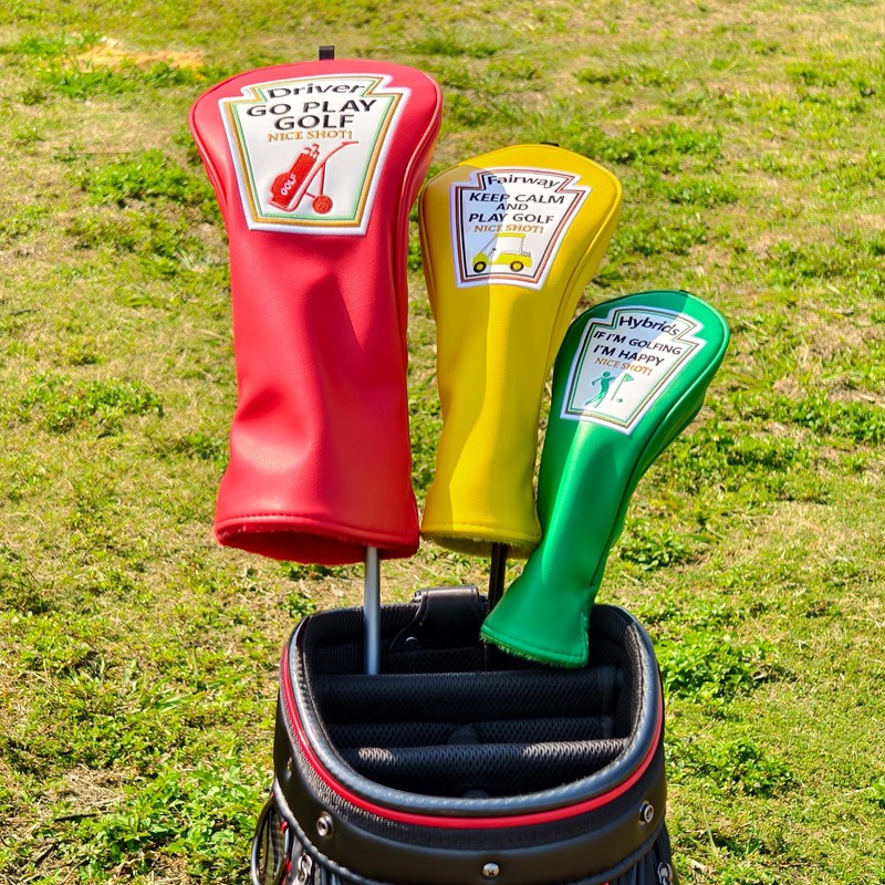 Craftsman Golf Funny Golf Club Head Covers, Driver 3 5