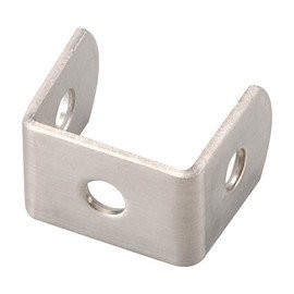 TRUSCO Joint Fittings, 19 Type U, Stainless Steel, Dimensions 27x27, Hole Count 3, TK19-U3S