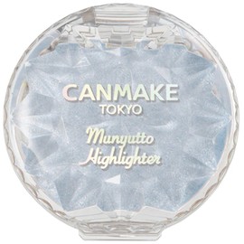 Canmake Squishy Highlighter 04 Blue Topaz 0.13 oz (3.8 g) Raw Rare Highlighter Close-adhering Smooth Blue