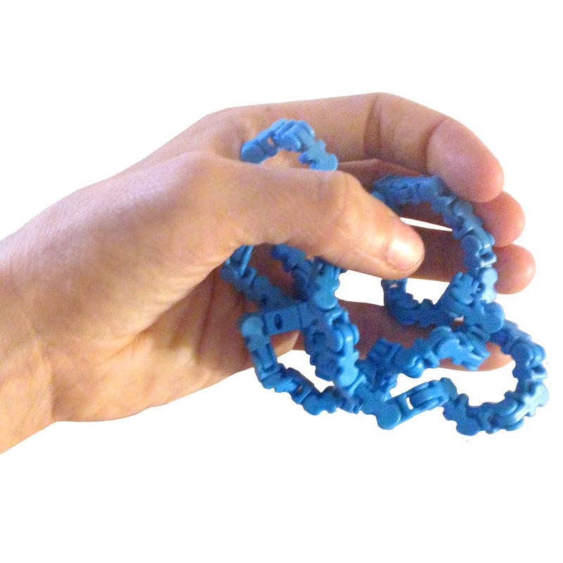 Twiddle Fiddle Toy, Blue