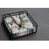 Flat Square Napkin Holder with Lever Arm for Kitchen Restaurant