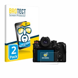 BROTECT Screen Protectors for Panasonic Lumix S1R II Ultra Clear Pack of 2