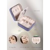 S.Leaf Travel Jewelry Organizer Travel Jewelry Boxes for Women Small