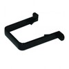 FLOPLAST 65mm Square Down Pipe Clip Stand Off - Black