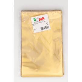 Italpak Buste Metallizzate Soft 50 pz, Colore Oro, 15x25cm, X204082152500