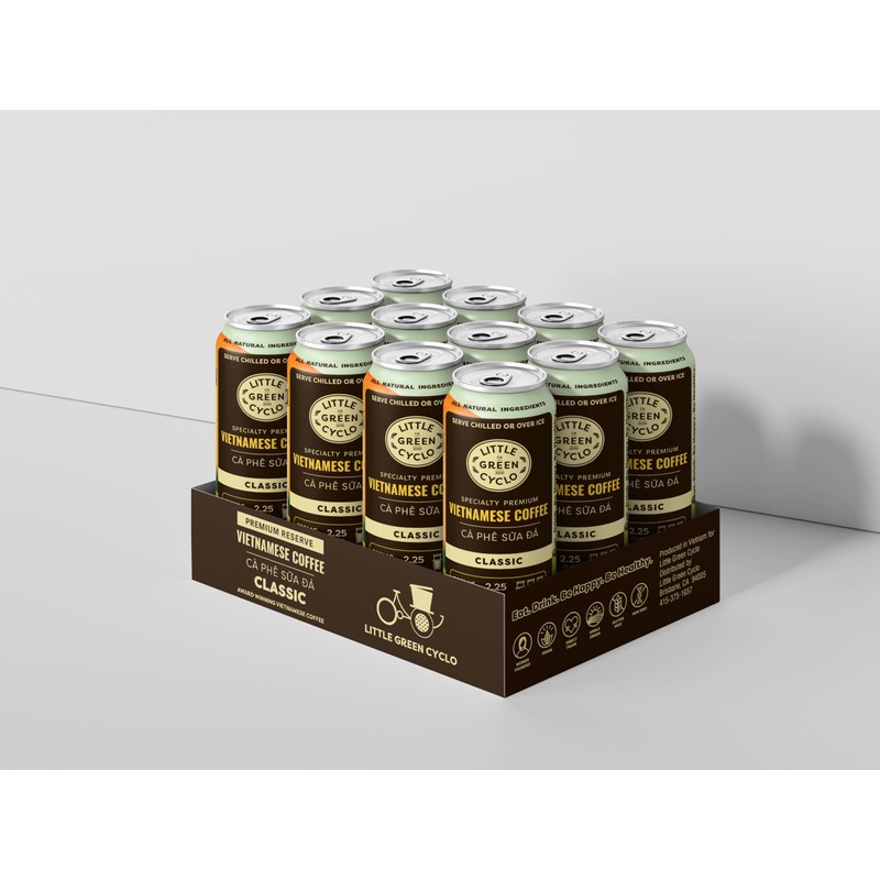 Little Green Cyclo Vietnamese Coffee – Classic Cà Phê Sữa