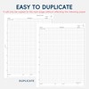 Yeplan Carbonless Lab Notebook - 8.5" x 11" Chemistry Notebook
