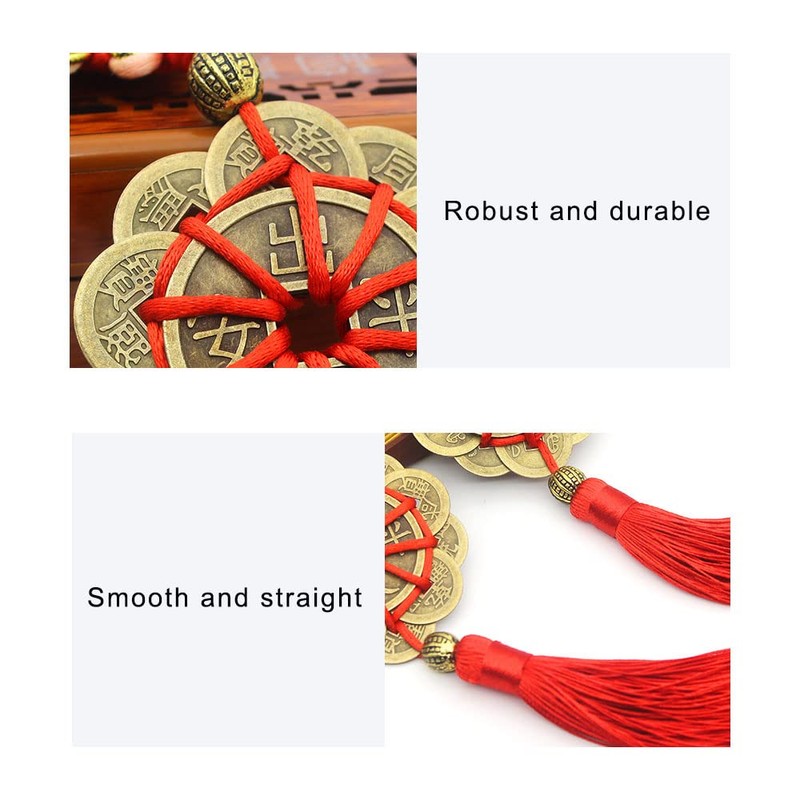 Chinese Knot Tassel Lucky Coins Feng Shui Tassel Chinese Style