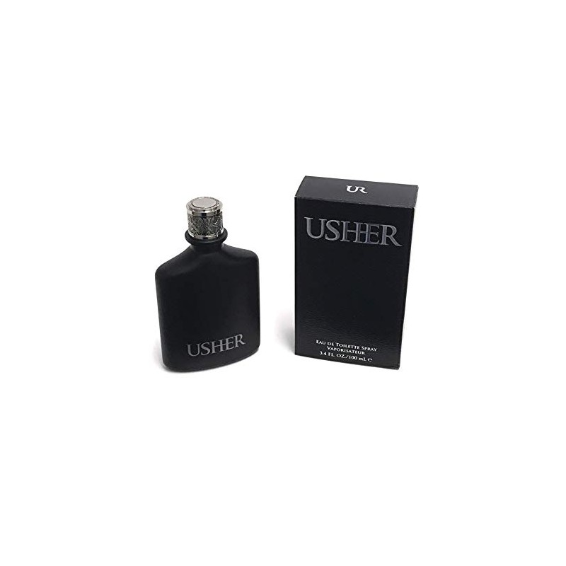 Usher By Usher For Men, Eau De Toilette Spray, 3.4-Ounce