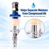 Air Compressor Water Separator Filter for Spray Guns – 1/4-Inch