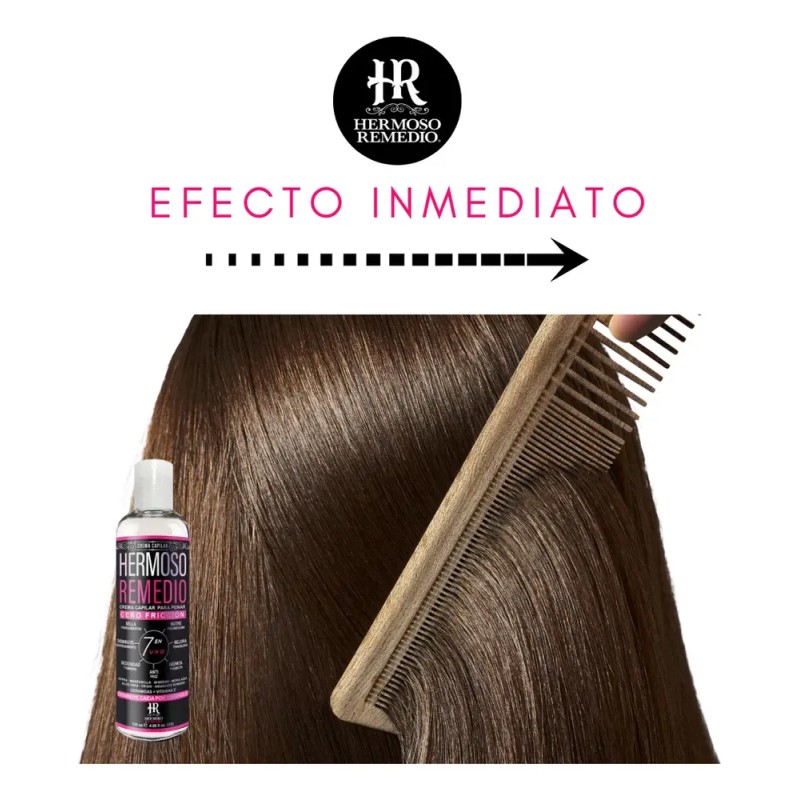 Crema Peinar Hermoso Remedio Antifrizz Reparación Hidratación 120ml