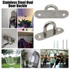 2 Sets Eye Plate Stainless Steel Cover Plate M5 Mast