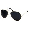 Super Dark Lens Limo Tint Pilot Sunglasses - Men and