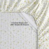 Softan Yellow Floral Sheets for Queen Size Bed Printed Bed
