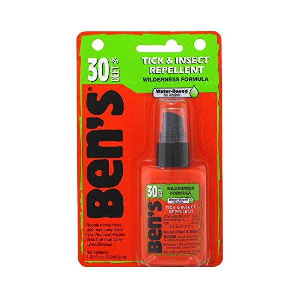 Ben'S 30% Deet Repellant 1.25oz Carded Pocket Size (3 Pack)