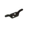 CLEAT HOOK TRAILER ROPE TIEBACK STEEL BLACK 75MM 3 INCH + SCREWS ( pack 2 )