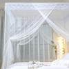 naturetalk Bed Canopy, Princess Bed Curtain Net for Girls &