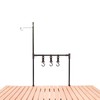 Folding Camping Shelf Desktop Storage Stand Rack Hanging Organizer with