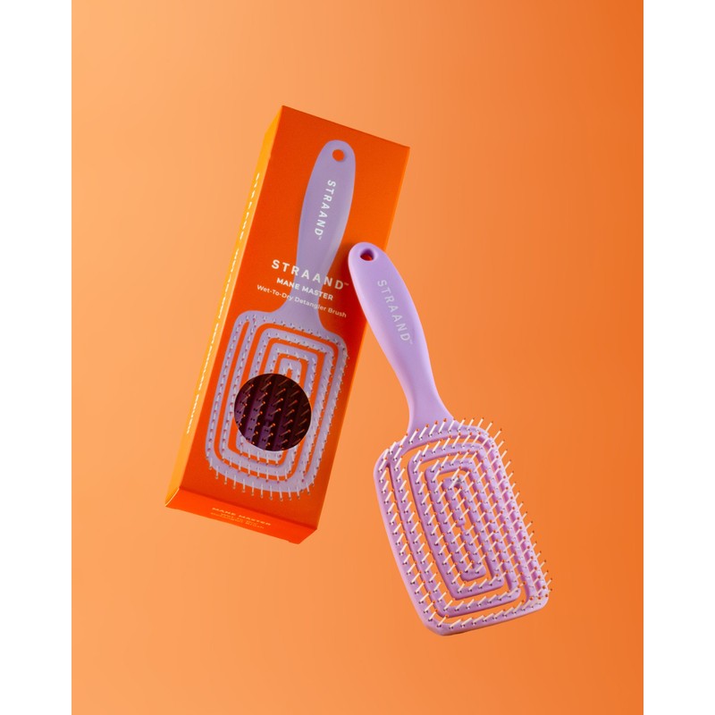 STRAAND The Mane Master Wet-To-Dry Detangler Brush