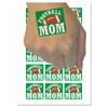 Football Mom Temporary Tattoo Water Resistant Fake Body Art Set