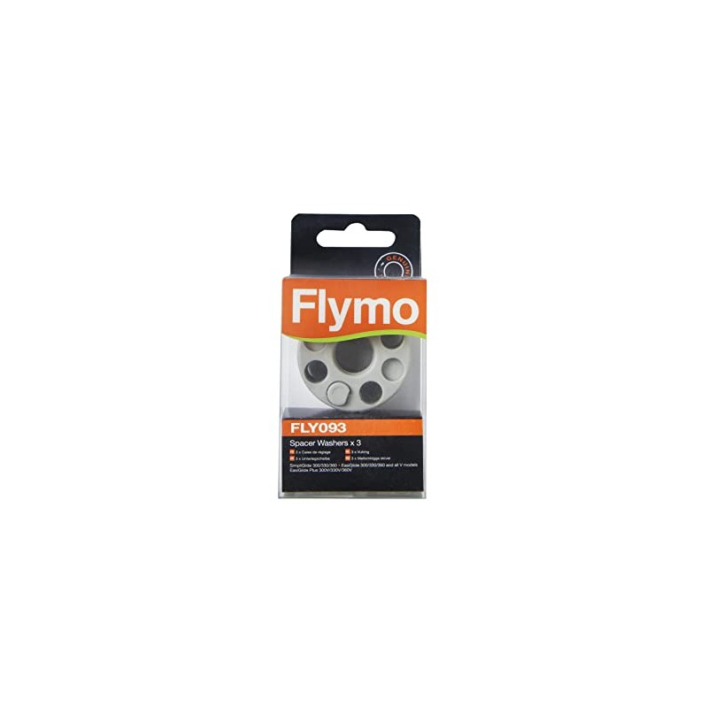Flymo FLY093 x3 Space Washers for SimpliGlide and EasiGlide Lawnmowers