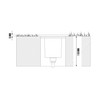 ENERGMiX LED floor spotlight, recessed floor light, stainless steel with