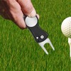 FUZVOL Golf Divot Repair Tool, Divot Tool with Pop-up Button,