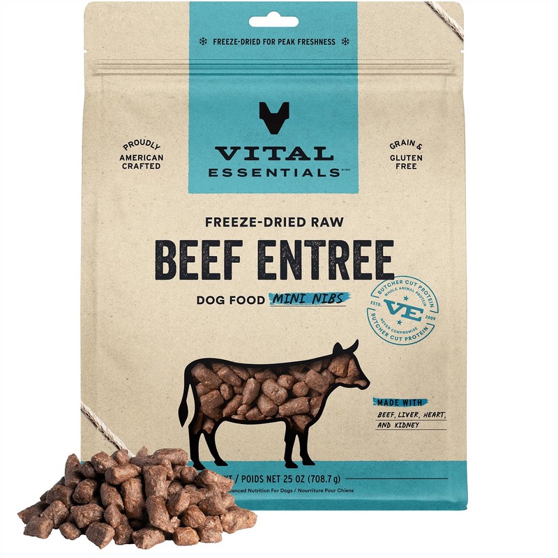 Vital Essentials Vital Essentials® Freeze-Dried Raw Beef Entree & Mixer