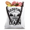 Scouting Where Wild Things Learn Camping Scout Scouts Tote Bag