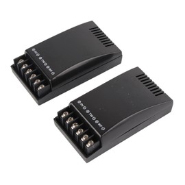 2Pcs Car for Audio Crossover 2 Way 100W Output 12V Correct Sound ABS Shell Car Speaker Crossover for Vehicle Car Crossover Car Speaker Crossover Car for Audio Crossover