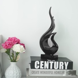 DreamsEden Home Decor Modern Sculpture, Resin Art Tabletop Shelf Decoration Accent Ornament for Living Room Entry Table Dining Desk Office Bookshelf