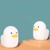Duck Night Light Silicone Soft Lampshade Delay Automatic Light Off
